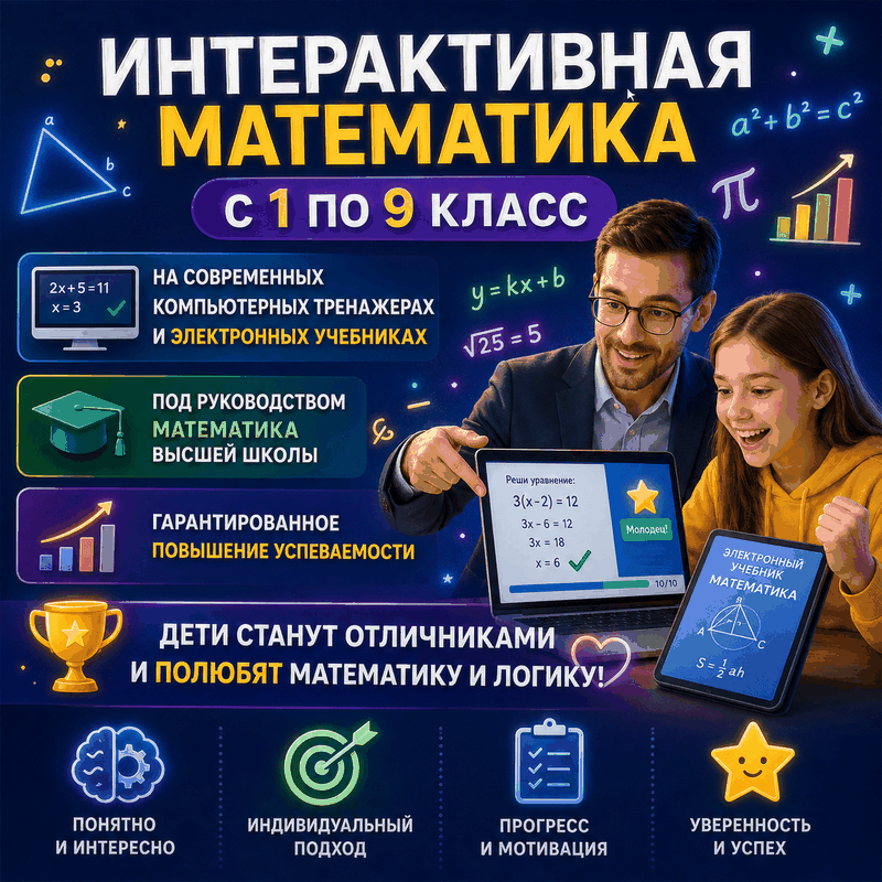 Репетитор по математике в Анапе